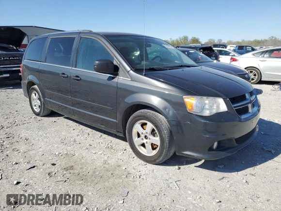 2011 Dodge Grand Caravan Crew with VIN 2D4RN5DG7BR650047, listed as a Copart auction lot 52929885 with 235,858 mi miles and Clean Title. Bid and sale history available at DreamBid. Image 4.