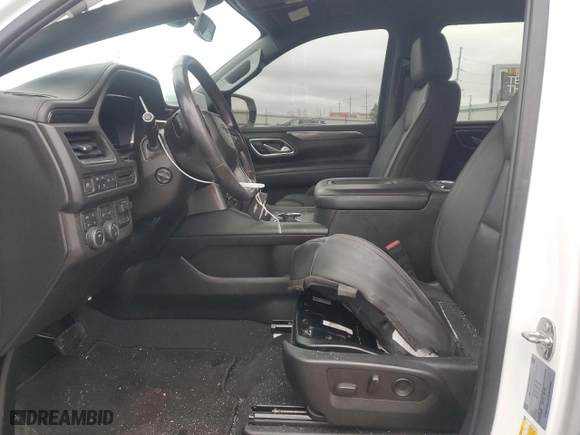 2022 Chevrolet Tahoe RST with VIN 1GNSKRKD9NR281250, listed as a Copart auction lot 41487825 with 0 mi miles and Salvage Title. Bid and sale history available at carsss.com. Image 7.