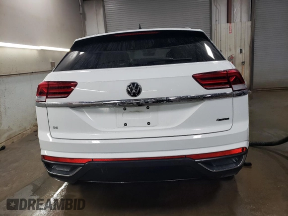 2023 Volkswagen Atlas SE z VIN 1V2KC2CA3PC228887, wystawiony jako Copart lot #85809214 z przebiegiem 17 480 mil mil oraz Szkoda całkowita • Salvage title. Historia ofert i sprzedaży dostępna na DreamBid. Obrazek 6.