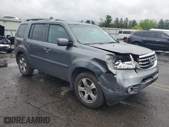 2012 Honda Pilot EX-L with VIN 5FNYF4H50CB066613, listed as a Copart auction lot 56626305 with 196,841 mi miles and Salvage title. Bid and sale history available at DreamBid. Image 4.