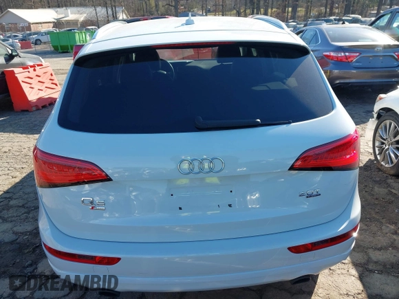 2013 Audi Q5 Premium with VIN WA1CFAFP3DA031243, listed as a IAAI auction lot 41670607 with 87,473 mi miles. Bid and sale history available at carsss.com. Image 17.