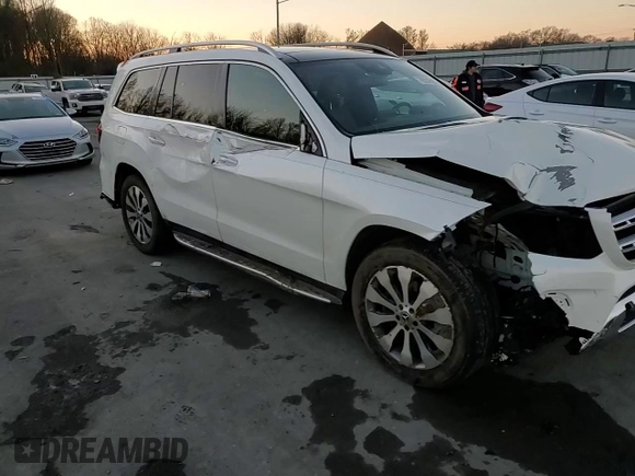 2018 Mercedes-Benz GLS 450 with VIN 4JGDF6EE3JB099874, listed as a Copart auction lot 79531903 with 75,863 mi miles and . Bid and sale history available at DreamBid. Image 12.