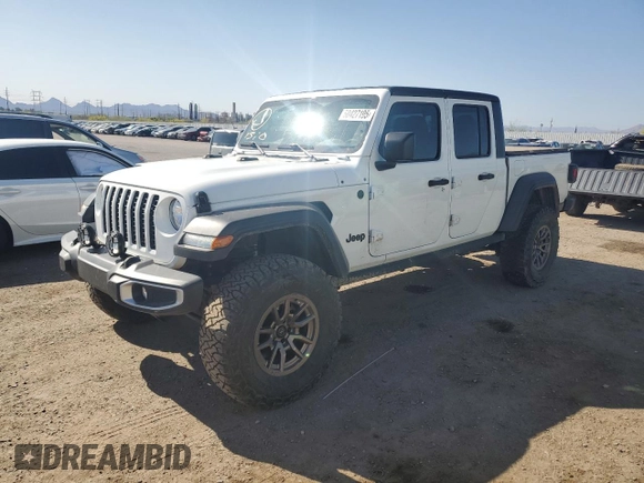 2023 Jeep Gladiator Freedom с VIN 1C6JJTAGXPL538896, выставлен на аукционе Copart как лот 50427195 с пробегом Не указан миль и Списание • Salvage title. История ставок и продаж доступна на DreamBid. Изображение 1.