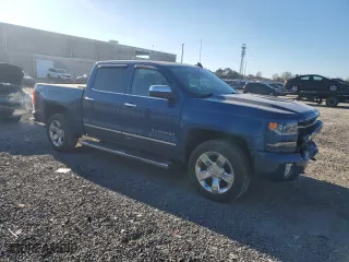 2017 Chevrolet Silverado 1500 LTZ with VIN 3GCUKSEC0HG119619, listed as a Copart auction lot 83263434 with 96,139 mi miles and Salvage Title. Bid and sale history available at carsss.com. Image 4.