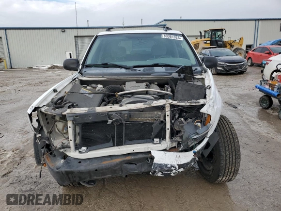2007 Chevrolet TrailBlazer LS with VIN 1GNDS13S572165188, listed as a Copart auction lot 89381025 with Not Provided miles and Salvage Title. Bid and sale history available at DreamBid. Image 5.