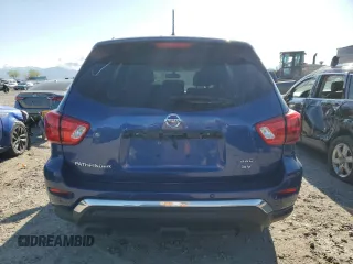 2017 Nissan Pathfinder S with VIN 5N1DR2MM1HC662918, listed as a Copart auction lot 53585695 with 158,088 mi miles and Clean Title. Bid and sale history available at carsss.com. Image 6.