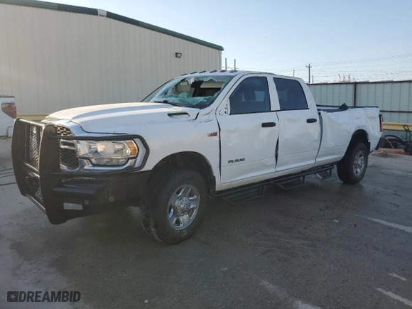 2019 Ram 2500 Tradesman with VIN 3C6UR5HJ4KG598892, listed as a Copart auction lot 72226384 with 75,723 mi miles and Salvage Title. Bid and sale history available at carsss.com. Image 1.