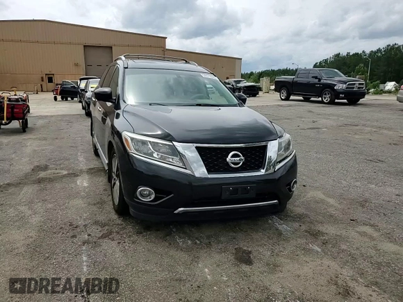 2015 Nissan Pathfinder Platinum with VIN 5N1AR2MN9FC684030, listed as a Copart auction lot 59079065 with 118,352 mi miles and Salvage title. Bid and sale history available at DreamBid. Image 15.
