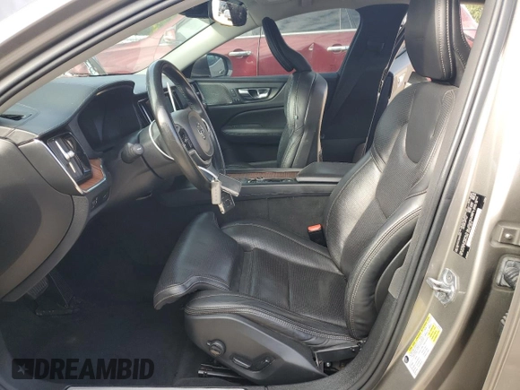 2019 Volvo S60 Inscription with VIN 7JRA22TLXKG001331, listed as a Copart auction lot 75882814 with 87,685 mi miles and Salvage Title. Bid and sale history available at carsss.com. Image 7.