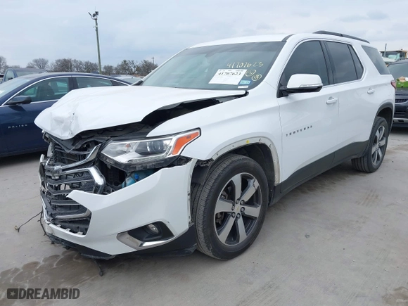 2019 Chevrolet Traverse LT Leather with VIN 1GNERHKW1KJ288160, listed as a IAAI auction lot 41707623 with 111,165 mi miles. Bid and sale history available at carsss.com. Image 18.
