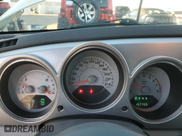 2007 Chrysler PT Cruiser Touring with VIN 3C3JY55X27T590302, listed as a Copart auction lot 76069344 with 157,755 mi miles and Salvage Title. Bid and sale history available at carsss.com. Image 9.