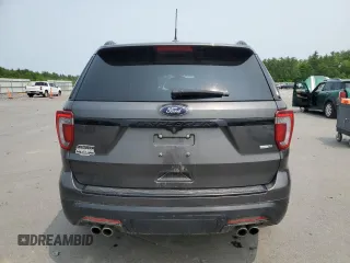 2018 Ford Explorer Sport z VIN 1FM5K8GT7JGB73212, wystawiony jako Copart lot #58817145 z przebiegiem 82 189 mil mil oraz Szkoda całkowita • Salvage title. Historia ofert i sprzedaży dostępna na DreamBid. Obrazek 6.