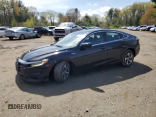 2019 Honda Insight EX with VIN 19XZE4F58KE029663, listed as a Copart auction lot 55585935 with 67,055 mi miles and Salvage title. Bid and sale history available at DreamBid. Image 1.
