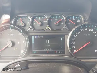 2017 Chevrolet Silverado 1500 LT with VIN 3GCUKREC9HG156659, listed as a IAAI auction lot 41734545 with 109,546 mi miles. Bid and sale history available at carsss.com. Image 7.