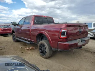 2020 Ram 3500 Laramie with VIN 3C63R3EL4LG246922, listed as a Copart auction lot 76959424 with 0 mi miles and Salvage Title. Bid and sale history available at carsss.com. Image 2.