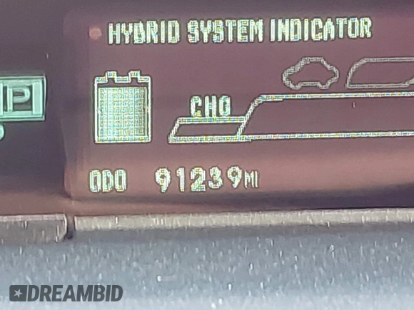 2012 Toyota Prius One with VIN JTDKN3DU1C5423301, listed as a IAAI auction lot 41691854 with 91,239 mi miles and . Bid and sale history available at carsss.com. Image 16.