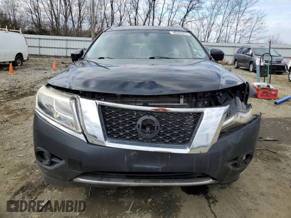 2013 Nissan Pathfinder SV with VIN 5N1AR2MM3DC657426, listed as a Copart auction lot 50392075 with 115,961 mi miles and Salvage Title. Bid and sale history available at carsss.com. Image 5.