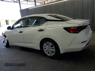 2025 Nissan Sentra S z VIN 3N1AB8BV5SY265501, wystawiony jako Copart lot #57287125 z przebiegiem 613 mil mil oraz Nie do naprawy • Non repairable. Historia ofert i sprzedaży dostępna na DreamBid. Obrazek 2.