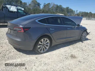 2020 Tesla Model 3 Long Range with VIN 5YJ3E1EBXLF807033, listed as a Copart auction lot 49548665 with 32,031 mi miles and Salvage Title. Bid and sale history available at carsss.com. Image 3.