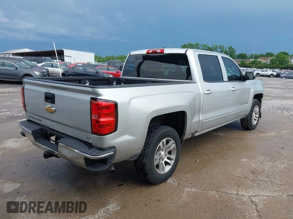 2017 Chevrolet Silverado 1500 LT with VIN 3GCPCREH2HG434873, listed as a IAAI auction lot 42039249 with 180,586 mi miles. Bid and sale history available at carsss.com. Image 4.
