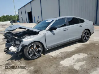 2023 Honda Accord Sport z VIN 1HGCY2F55PA044229, wystawiony jako Copart lot #56032735 z przebiegiem 30 115 mil mil oraz Nie do naprawy. Historia ofert i sprzedaży dostępna na DreamBid. Obrazek 1.