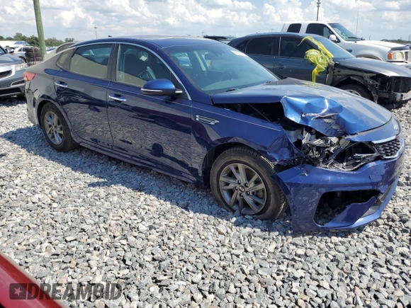 2019 Kia Optima LX with VIN 5XXGT4L30KG348465, listed as a Copart auction lot 58357645 with 46,726 mi miles and Salvage title. Bid and sale history available at DreamBid. Image 4.