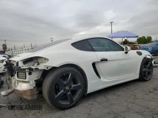 2015 Porsche 718 Cayman z VIN WP0AA2A8XFK164824, wystawiony jako Copart lot #81571154 z przebiegiem 26 535 mil mil oraz Szkoda całkowita • Salvage title. Historia ofert i sprzedaży dostępna na DreamBid. Obrazek 3.
