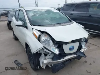 2017 Nissan LEAF SV with VIN 1N4BZ0CP1HC304042, listed as a IAAI auction lot 42668180 with 63,153 mi miles and . Bid and sale history available at DreamBid. Image 1.