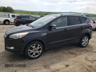 2014 Ford Escape Titanium with VIN 1FMCU9J90EUE04866, listed as a Copart auction lot 54182455 with 202,066 mi miles and Salvage Title. Bid and sale history available at carsss.com. Image 1.
