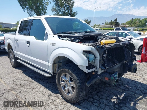 2016 Ford F-150 XLT with VIN 1FTEW1C87GKF19766, listed as a IAAI auction lot 42647530 with 63,953 mi miles and . Bid and sale history available at DreamBid. Image 1.