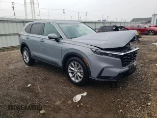 2025 Honda CR-V EX-L with VIN 7FARS4H76SE006985, listed as a Copart auction lot 82050204 with 1,908 mi miles and Salvage Title. Bid and sale history available at DreamBid. Image 4.