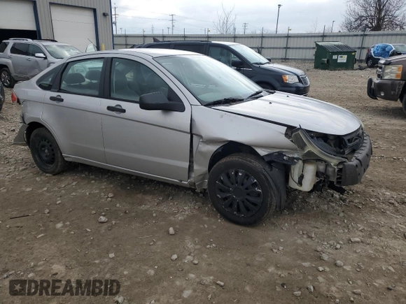 2009 Ford Focus S with VIN 1FAHP34N19W231625, listed as a Copart auction lot 52535085 with 126,487 mi miles and Non Repairable. Bid and sale history available at carsss.com. Image 4.