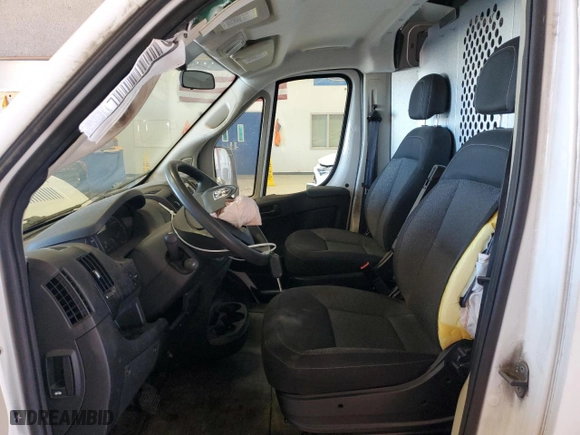 2019 Ram ProMaster Cargo Van with VIN 3C6TRVBG6KE557023, listed as a Copart auction lot 57196174 with 192,735 mi miles and Salvage Title. Bid and sale history available at carsss.com. Image 7.