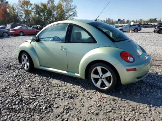 2007 Volkswagen New Beetle Coupe with VIN 3VWSW31C67M510987, listed as a Copart auction lot 76348734 with 161,202 mi miles and Salvage Title. Bid and sale history available at carsss.com. Image 2.