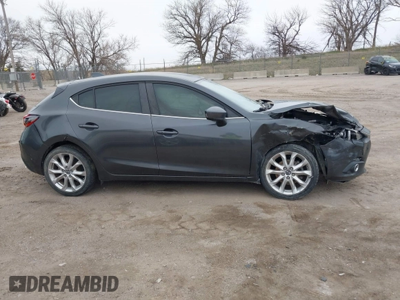 2014 Mazda 3 S Touring with VIN JM1BM1L30E1200337, listed as a IAAI auction lot 41906333 with 92,873 mi miles and . Bid and sale history available at DreamBid. Image 13.