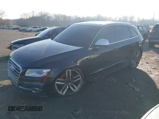 2014 Audi SQ5 Prestige with VIN WA1VGAFP0EA029327, listed as a IAAI auction lot 41195533 with 65,040 mi miles. Bid and sale history available at carsss.com. Image 2.