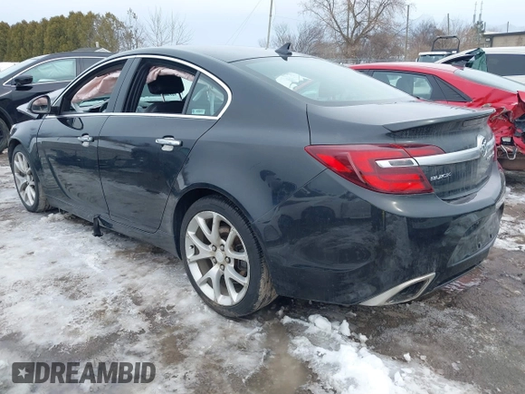 2014 Buick Regal GS with VIN 2G4GU5GX3E9228974, listed as a IAAI auction lot 41690040 with 102,322 mi miles and . Bid and sale history available at DreamBid. Image 3.