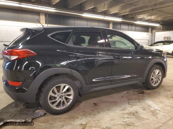 2018 Hyundai Tucson SE with VIN KM8J23A42JU657146, listed as a Copart auction lot 43837755 with 64,436 mi miles and Salvage Title. Bid and sale history available at carsss.com. Image 3.