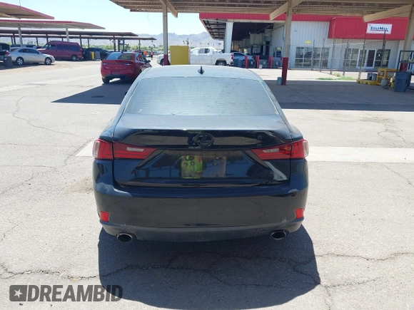 2014 Lexus IS 250 with VIN JTHBF1D22E5017576, listed as a IAAI auction lot 42131644 with 131,674 mi miles. Bid and sale history available at carsss.com. Image 16.