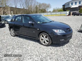 2008 Mazda 3 s GT *Ltd Avail* with VIN JM1BK344081818402, listed as a Copart auction lot 55212855 with 167,934 mi miles and Clean Title. Bid and sale history available at carsss.com. Image 4.