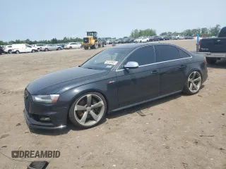 2014 Audi S4 Premium Plus z VIN WAUBGAFL1EA114888, wystawiony jako Copart lot #59292945 z przebiegiem 115 050 mil mil oraz Szkoda całkowita • Salvage title. Historia ofert i sprzedaży dostępna na DreamBid. Obrazek 1.
