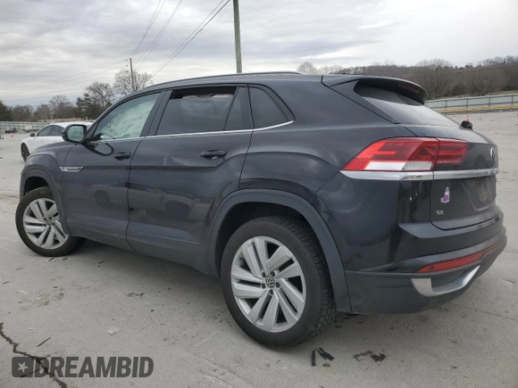 2021 Volkswagen Atlas SE with VIN 1V2KC2CA2MC227967, listed as a Copart auction lot 48423525 with 53,126 mi miles and Salvage title. Bid and sale history available at DreamBid. Image 2.