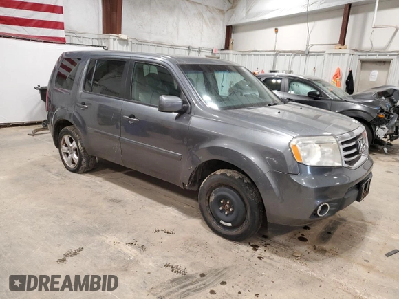 2013 Honda Pilot EX-L with VIN 5FNYF4H53DB022008, listed as a Copart auction lot 57684135 with 102,632 mi miles and Clean title. Bid and sale history available at DreamBid. Image 4.