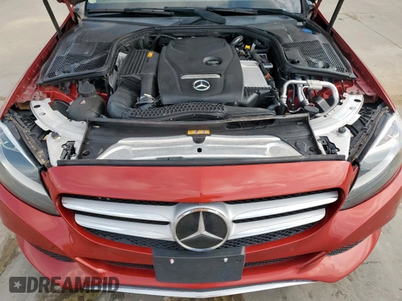 2018 Mercedes-Benz C 300 with VIN 55SWF4KBXJU258929, listed as a Copart auction lot 64697985 with 47,264 mi miles and Clean title. Bid and sale history available at DreamBid. Image 11.