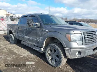 2012 Ford F-150 XL with VIN 1FTFW1ET8CKE26402, listed as a IAAI auction lot 41446188 with 167,987 mi miles. Bid and sale history available at carsss.com. Image 1.