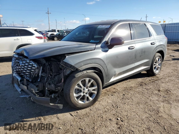 2021 Hyundai Palisade SE z VIN KM8R1DHE6MU274194, wystawiony jako Copart lot #82611854 z przebiegiem Nie podano mil oraz Szkoda całkowita • Salvage title. Historia ofert i sprzedaży dostępna na DreamBid. Obrazek 1.