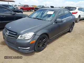 2014 Mercedes-Benz C 250 Sport with VIN WDDGF4HB8EG238824, listed as a IAAI auction lot 42001403 with 163,458 mi miles and . Bid and sale history available at carsss.com. Image 17.