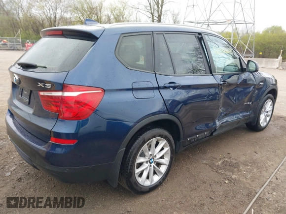 2016 BMW X3 xDrive28i with VIN 5UXWX9C50G0D93673, listed as a IAAI auction lot 42002663 with 79,913 mi miles and . Bid and sale history available at DreamBid. Image 4.