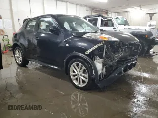 2012 Nissan Juke SV with VIN JN8AF5MR9CT109590, listed as a Copart auction lot 86820614 with 211,483 mi miles and Salvage Title. Bid and sale history available at carsss.com. Image 4.