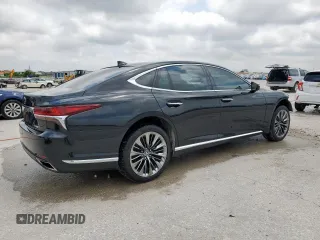 2018 Lexus LS 500 z VIN JTHB51FF3J5006860, wystawiony jako Copart lot #54728845 z przebiegiem 76 335 mil mil oraz Czysty tytuł • Clean title. Historia ofert i sprzedaży dostępna na DreamBid. Obrazek 3.